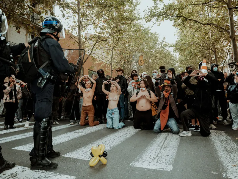 Photographie de reportage, © Louise Canguilhem / Hans Lucas