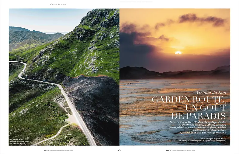 Tearsheet Le Figaro Magazine : photographie de Jeremy Garamond, stagiaire Transmission promo 2024