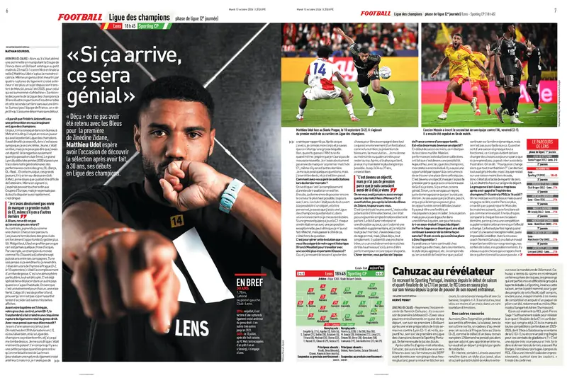 Tearsheet L'Équipe : photographie de Mélissa Rosca, stagiaire Transmission promo 2024